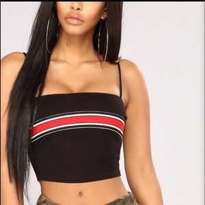 Just my secret stripe top